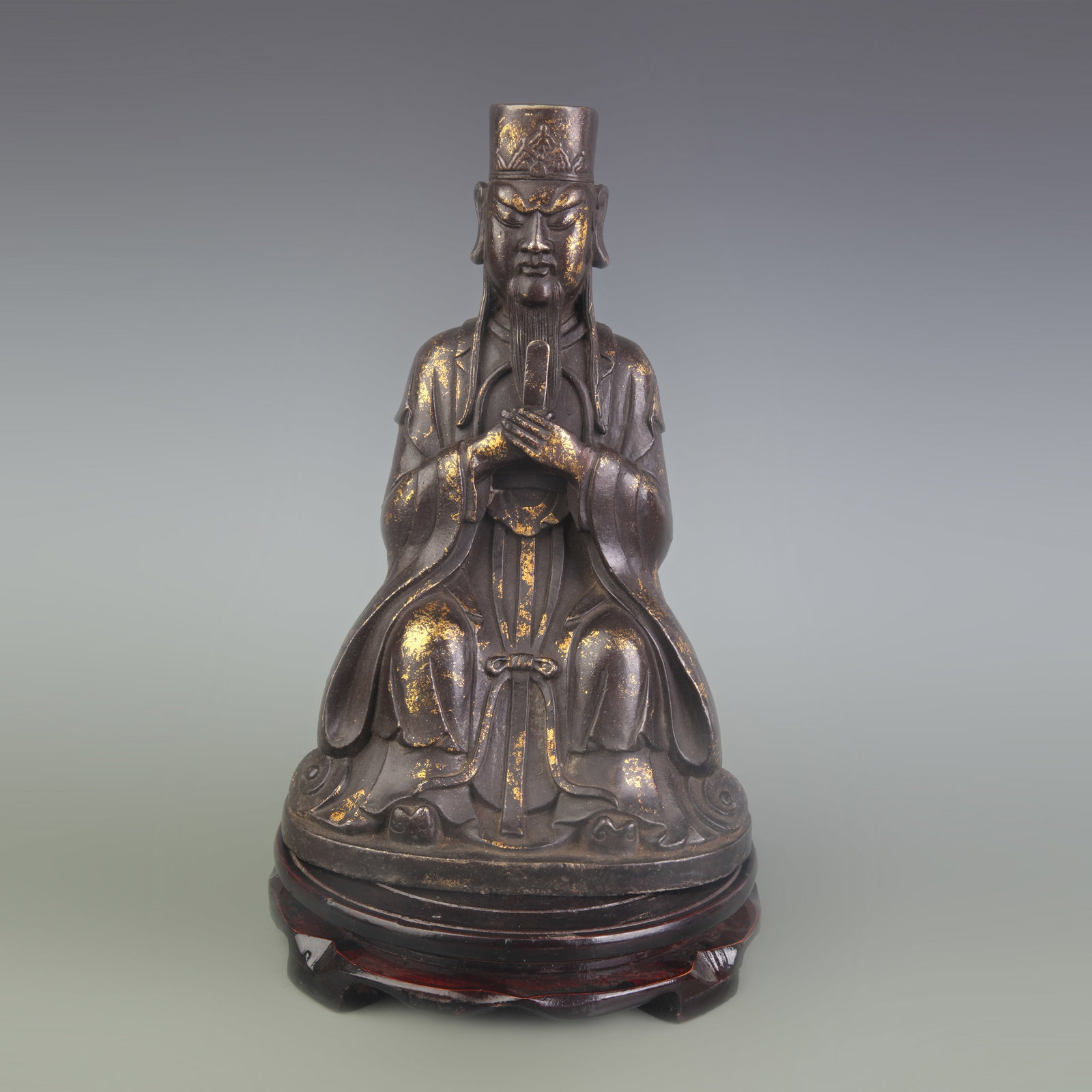 A CIVIL OFFICIAL WEALTH GOD FIGURE