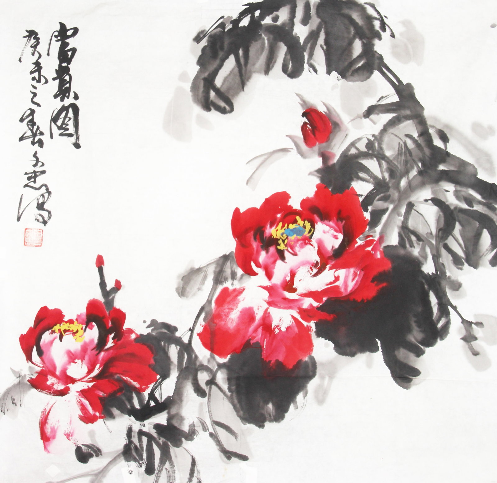 TIAN WEN ZHONG, CHINESE PAINTING ATTRIBUTED TO