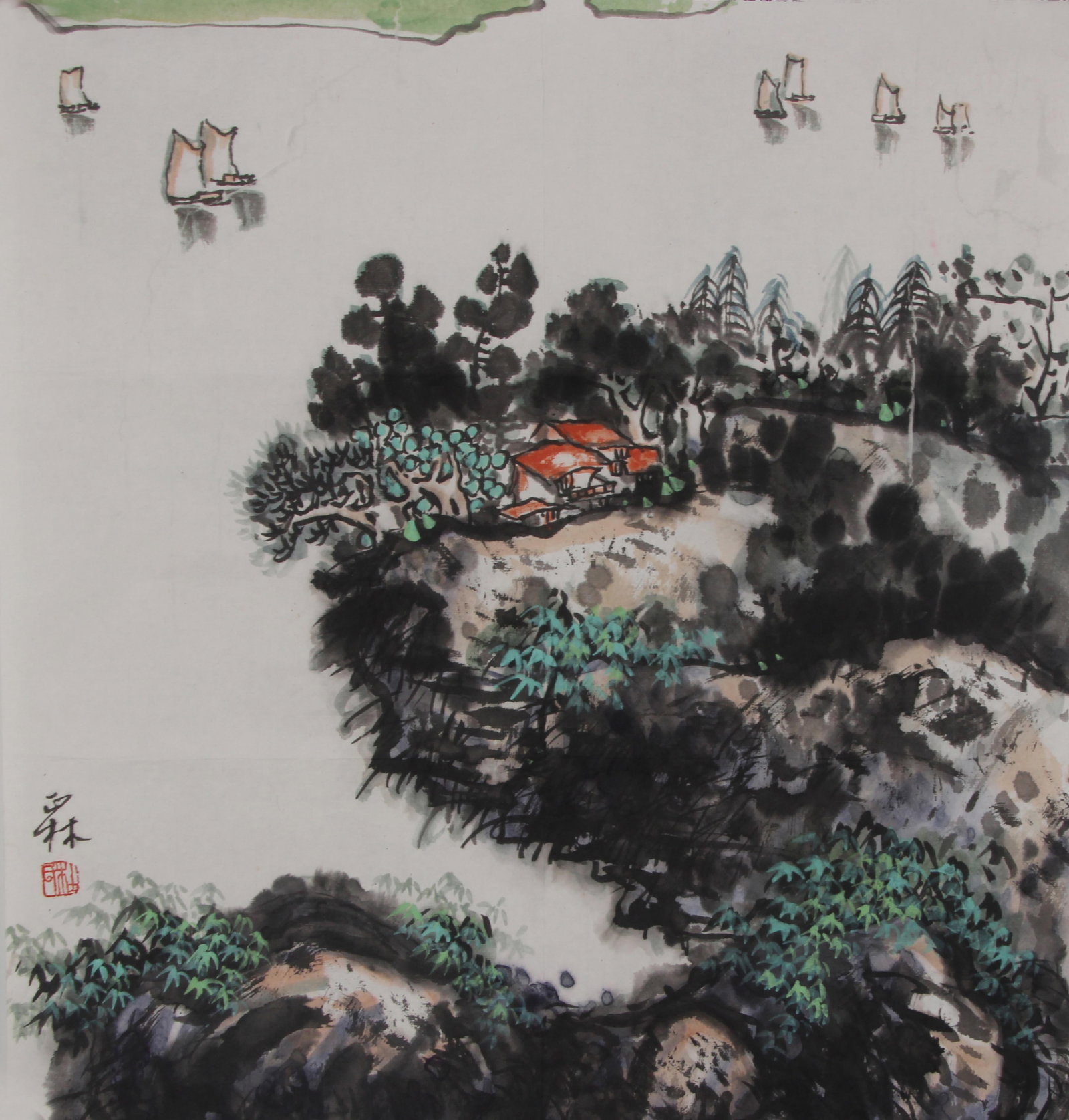 DU ZHENG LIN, CHINESE PAINTING ATTRIBUTED TO