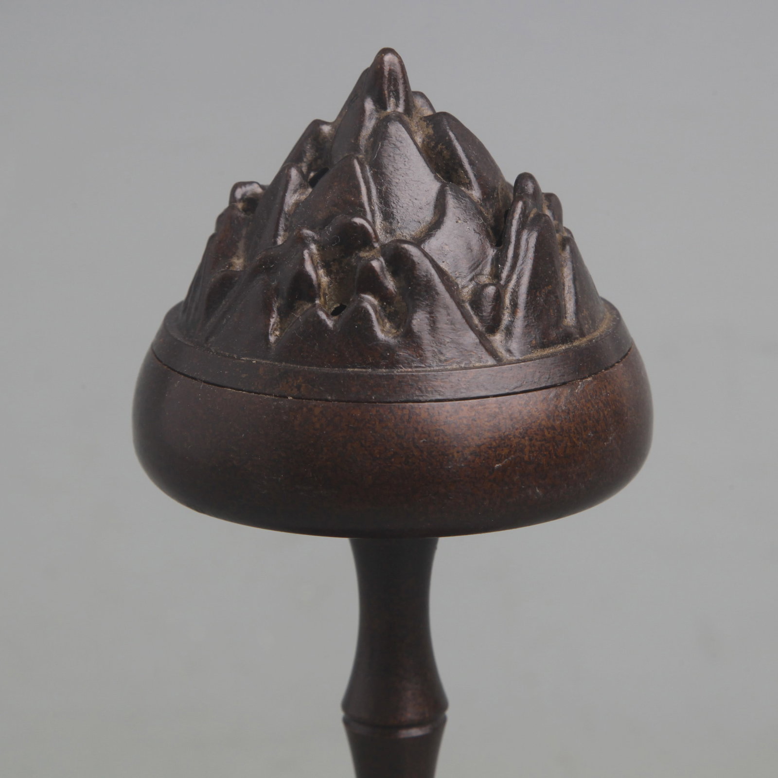 A FU SHAN-STYLE BRONZE INCENSE BURNER