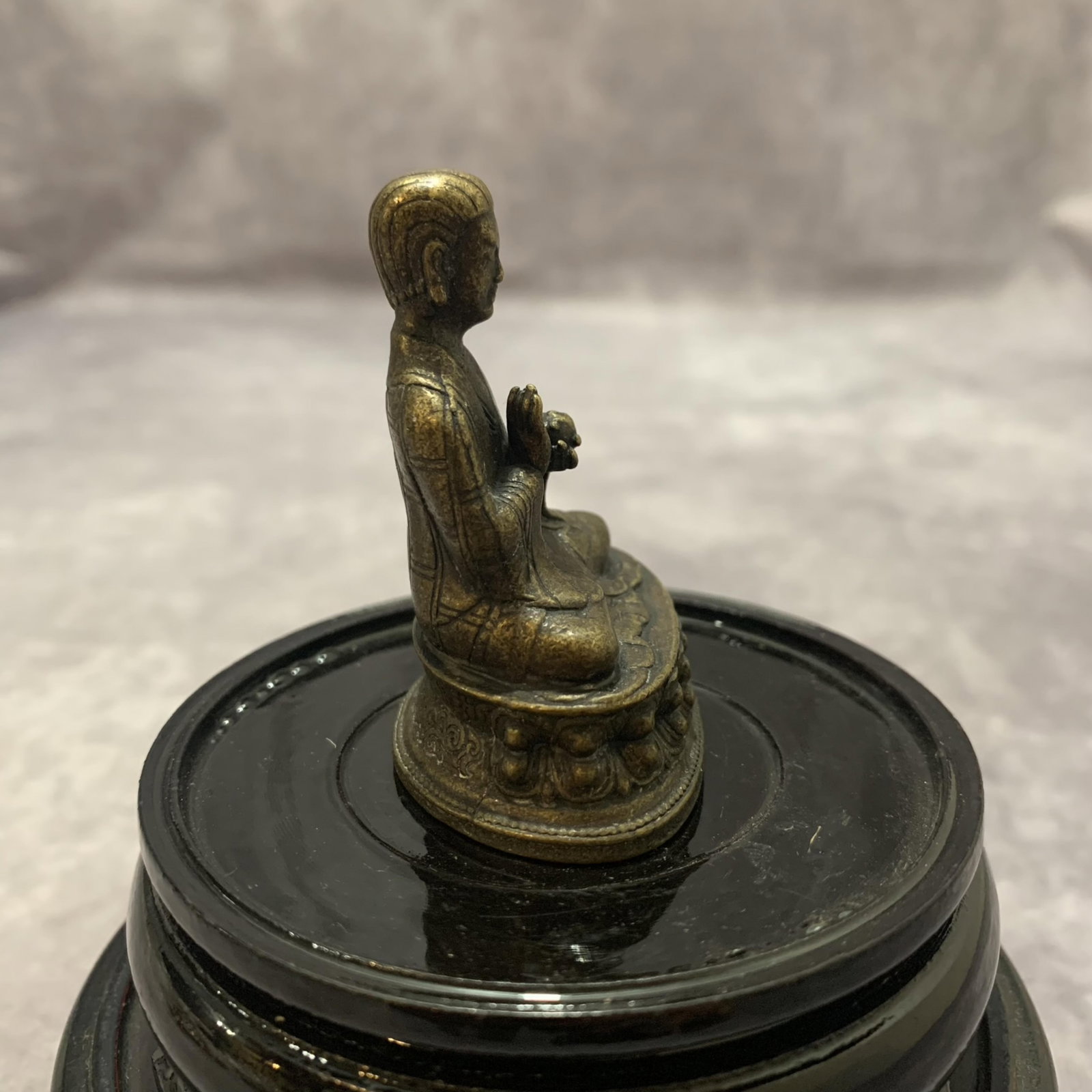 A FINE SMALL TIBETAN BUDDHIST STATUES - 4