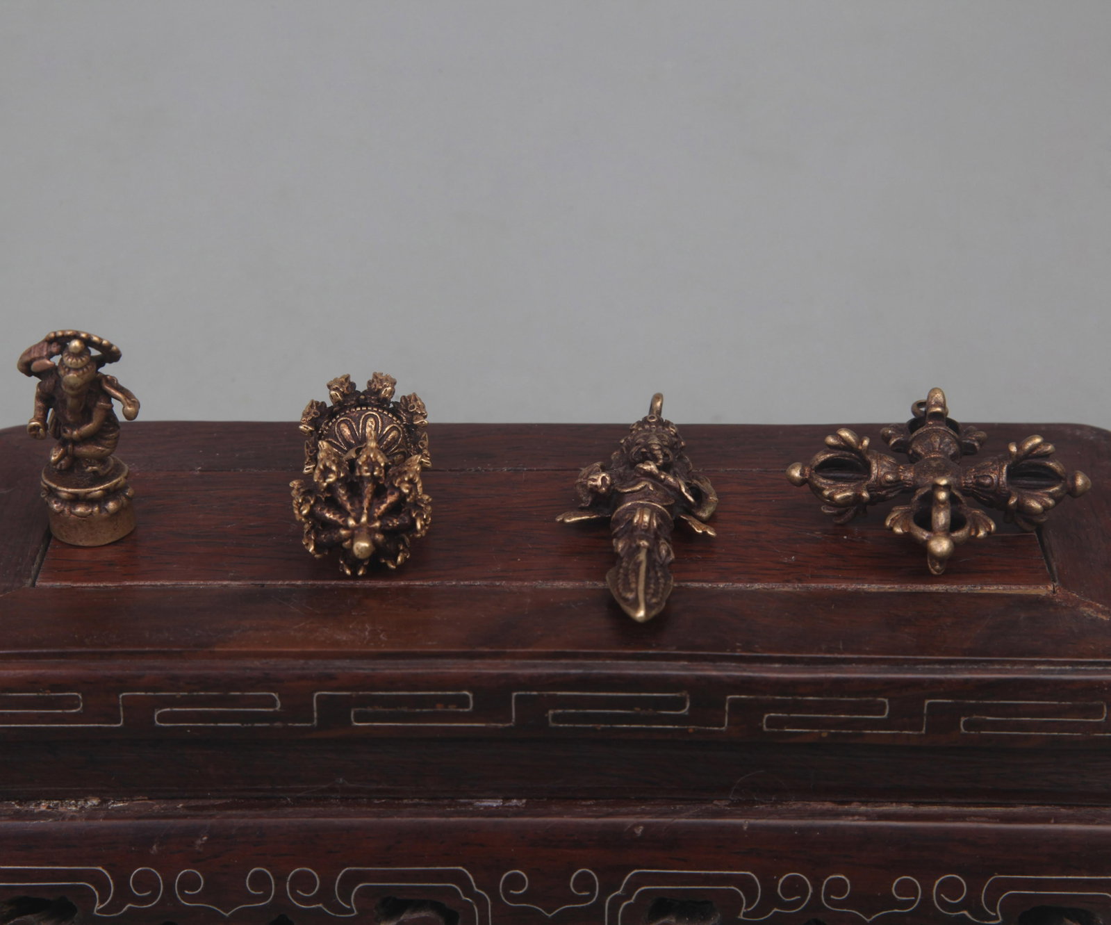TIBETAN BUDDHIST STATUES AND RITUAL IMPLEMENTS