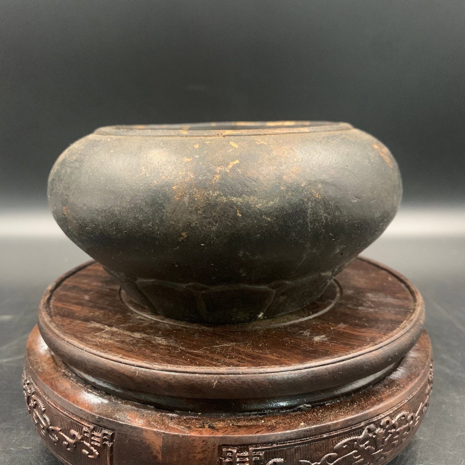 A FINE PARCEL-GILT BRONZE 'ALMS BOWL' CENSER