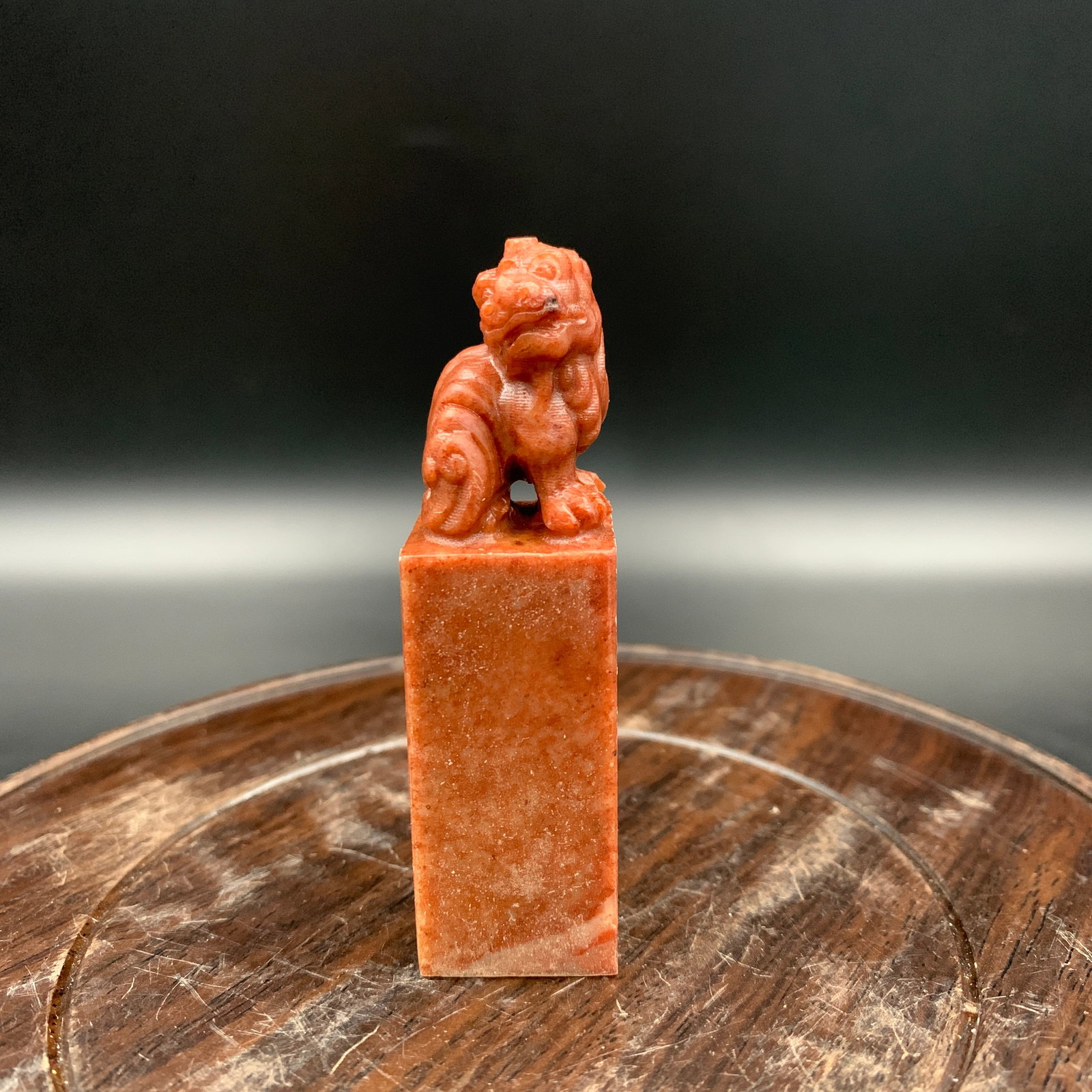 FINE HAND-CARVED SOAPSTONE SIGNATURE SEAL