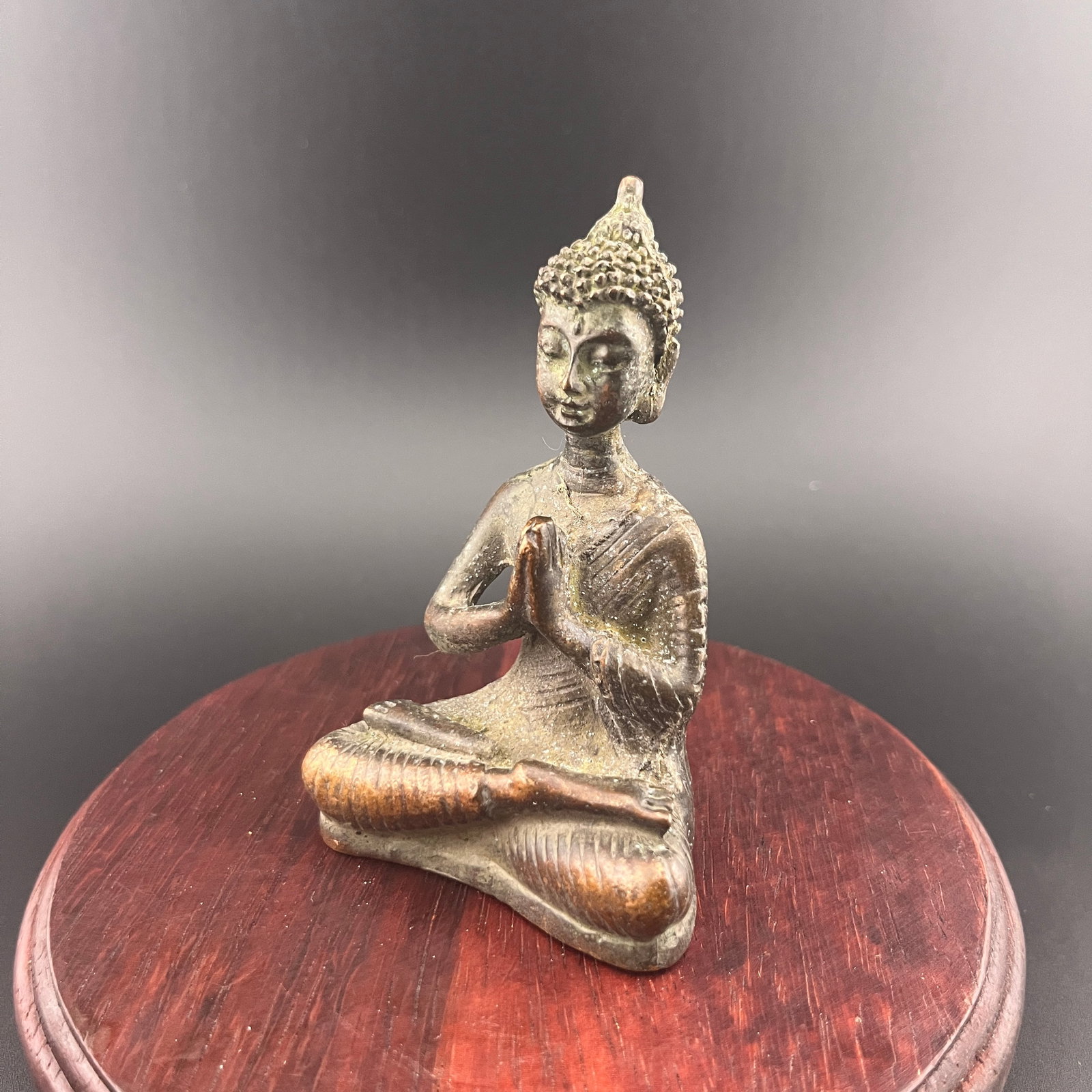 A FINE SMALL TIBETAN BUDDHIST STATUES - 5