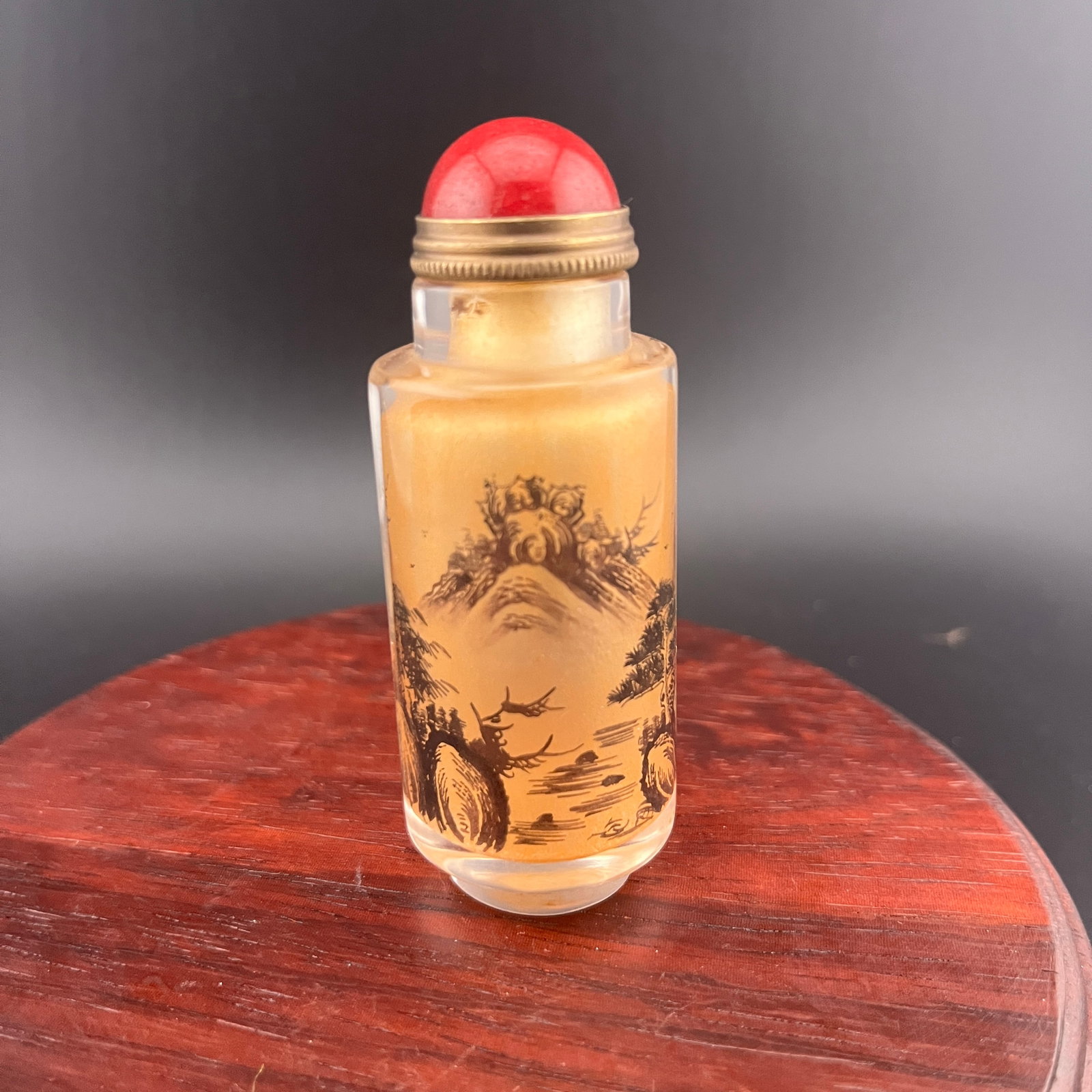 INSIDE-PAINTED SNUFF BOTTLES - 6