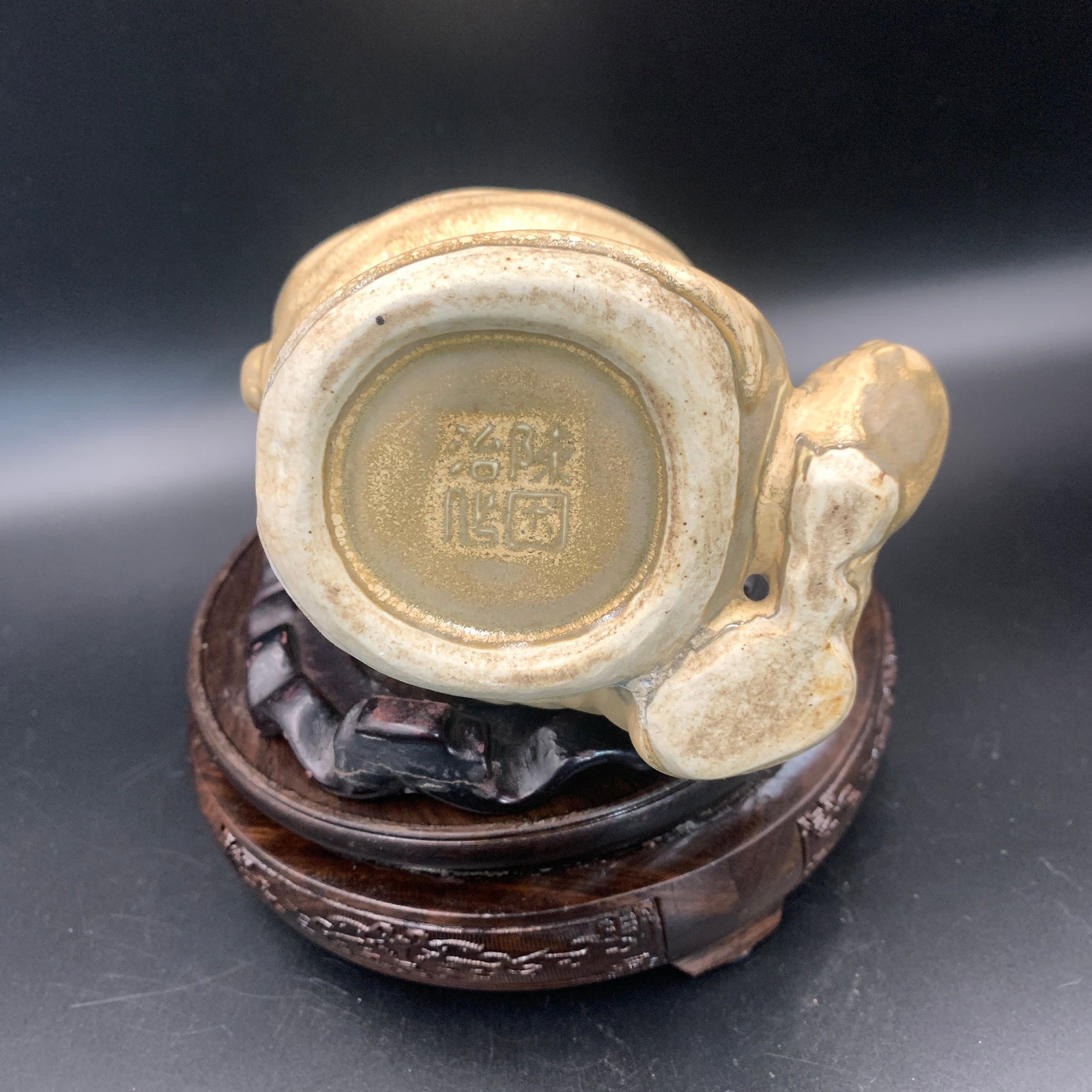 TEA-DUST GLAZED BAMBOO SHOOT VASE - 5