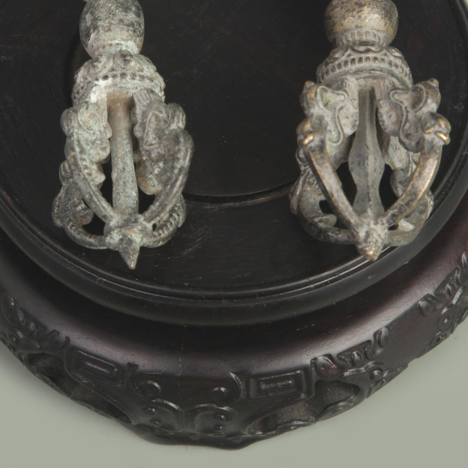 A FINE TIBETAN BUDDHISM INSTRUMENTS PHURBA - 3