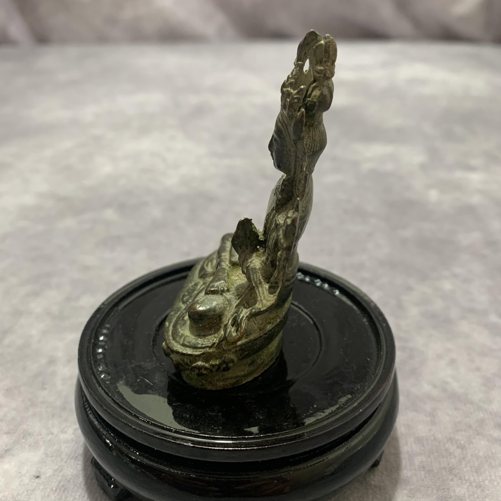 A FINE SMALL TIBETAN BUDDHIST STATUES - 2