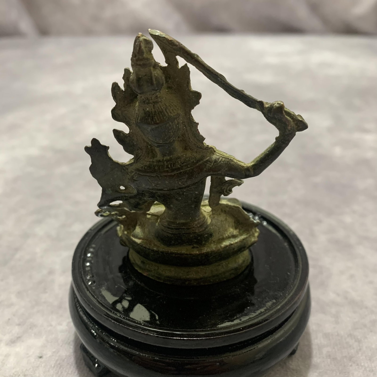 A FINE SMALL TIBETAN BUDDHIST STATUES - 3