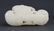A FINELY GANODERMA CARVING WHITE JADE PENDANT - 2