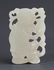 A FINELY CARVED WHITE JADE PENDANT IN FIGURE OF BOY