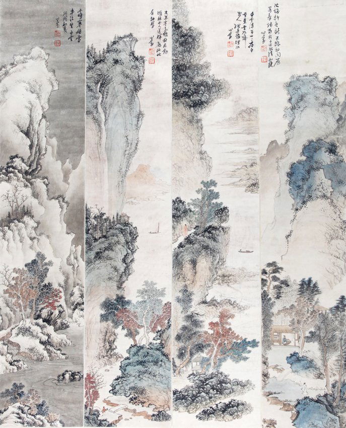 BO RU (ATTRIBUTED TO, 1896 - 1963) (1 of 7)