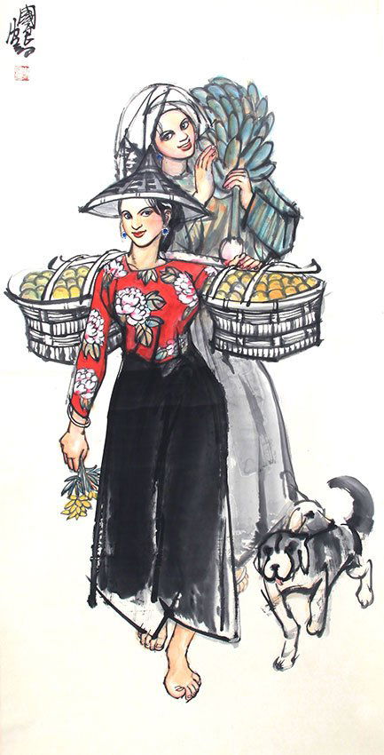 SHI GUO LIANG CHINESE PAINTING (ATTRIBUTED TO ) (1 of 5)