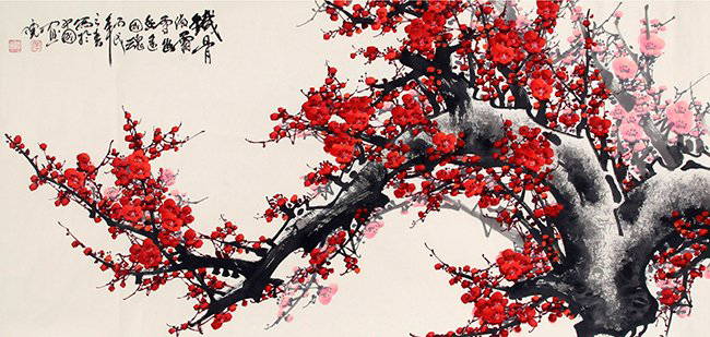 LI XIAO HUI CHINESE PAINTING (ATTRIBUTED TO): Contemporary, High: 24.00 inch - Width: 51.00 inch