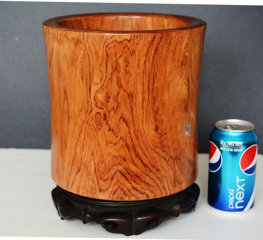 A HUANGHUALI BRUSHPOT (1 of 4)