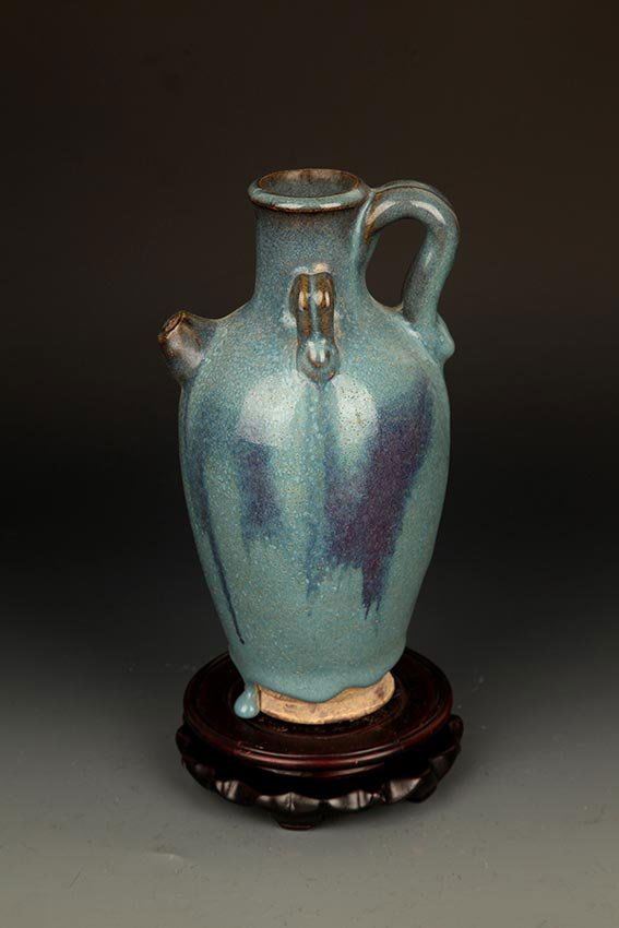 A "JUN YAO" BLUE COLOR WATER BOTTLE (1 of 5)