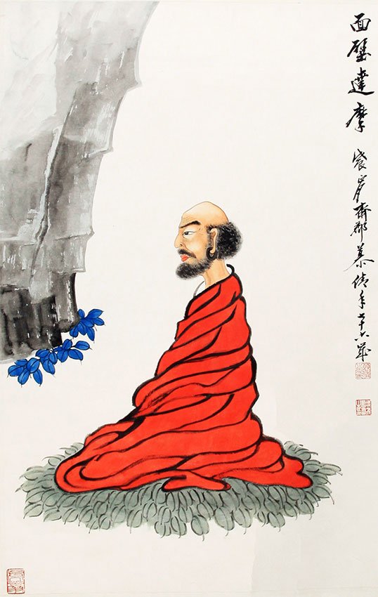 A MU LING FEI CHINESE PAINTING (ATTRIBUTED TO): Contemporary, High: 30.5 inch; Width 20.00 inch