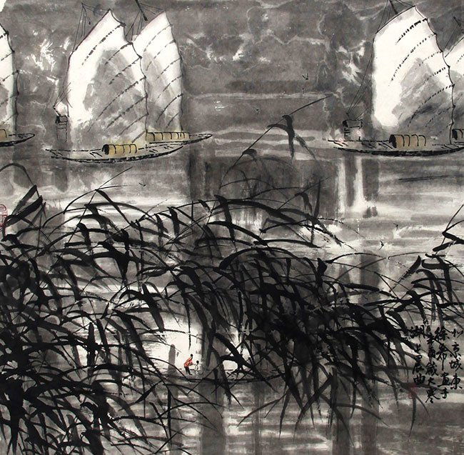 XU XI CHINESE PAINTING (ATTRIBUTED TO) (1 of 3)