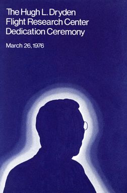 Apollo 15 David Scott Autograph on Dryden Dedicat: David Scott autograph on the inside cover of a program from the dedication of the Hugh L. Dryden Flight Research Center. Executed in blue Sharpie. Ex: the David Scott collection.