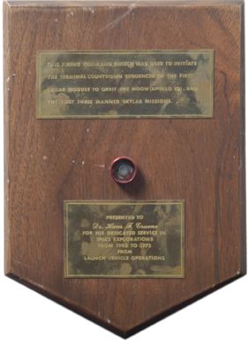 Apollo 10 Firing Command Switch Button