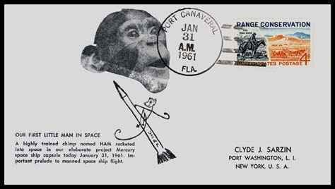 1/31/1961 "HAM" Launch Cover