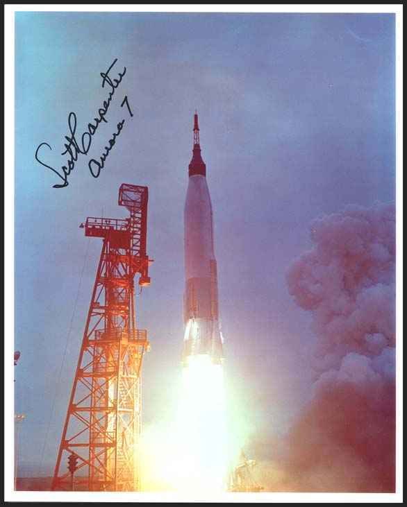 Scott Carpenter Autograph