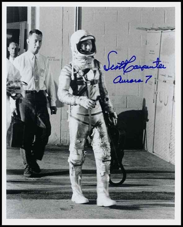 Scott Carpenter Autograph