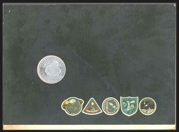 Flown Apollo 8 Flight Medallion