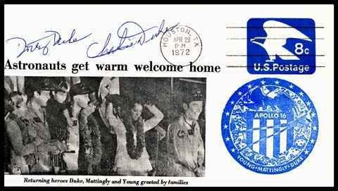 Charlie Duke & Dottie Duke Autographs