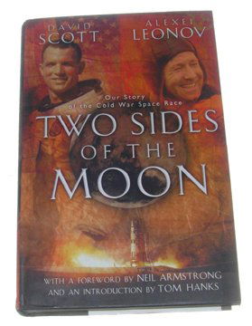 David Scott Autograph: David Scott Autograph on the title page of his 2004 book "Two Sides of the Moon - Our Story of the cold War Arms Race" (1st edition, 415pp., hard with dust jacket). "In this unique dual autobiography,