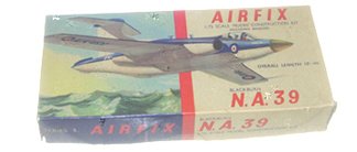Airfix 1950's Blackburn N.A. 39 Plastic Model Kit