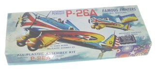 Aurora 1950's Boeing Pursuit P-23A 1:4 Plastic Mo