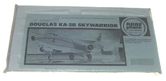 Rare Plane Vacforms 1960's Douglas KA-3B Skywarri: Rare Plane Vacforms 1960's Douglas KA-3B Skywarrior Plastic Model Kit Manufacturer: Rare Plane Vacforms (US) Name of Model: Douglas KA-3B Skywarrior Kit #: None Type of Box: Bagged Date of Model: 1960