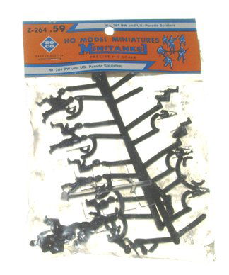 Roco Minitanks 1960's West German and U.S. Parade: Roco Minitanks 1960's West German and U.S. Parade Group Plastic Model Kit Manufacturer: Roco Minitanks (Czechoslovakia) Name of Model: West German and U.S. Parade Group Kit #: Z-264 Type of Box: Bagge