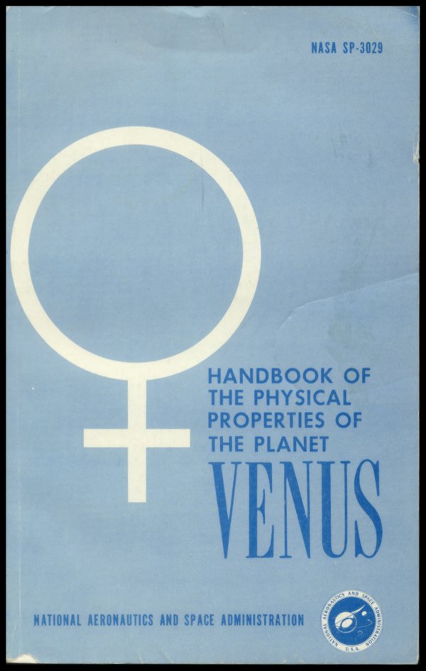 3 1967 NASA Books on Venus, Mars and Jupiter: Three publications from NASA on the physical properties of our closest planetary neighbors. These handbooks summarize data, theories and scientific thought about Venus, Mars and Jupiter, current throu