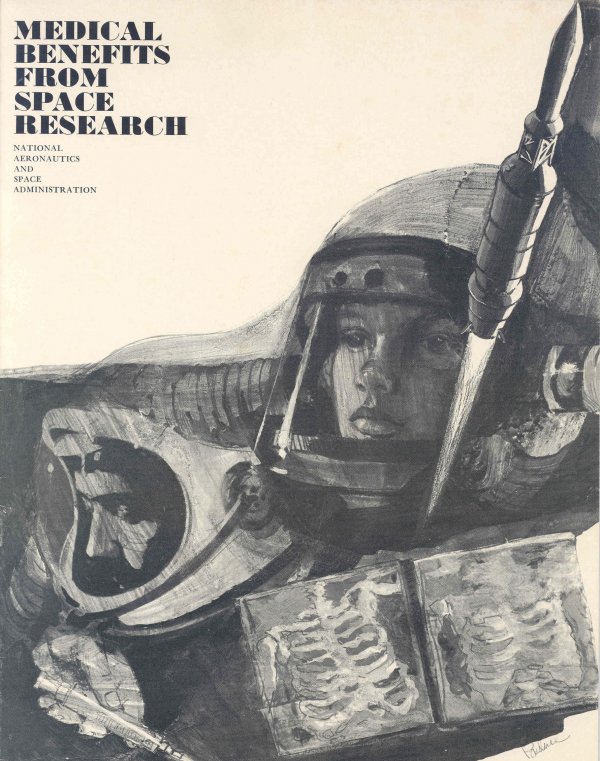 1967 Apollo Medical Benefits Space Research NASA: (16pp., soft cover, stapled) Good condition.