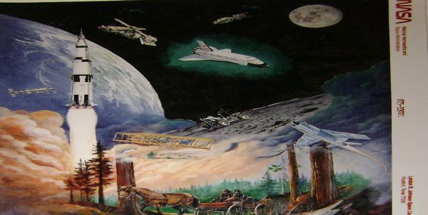 Lot of 12 Apollo Red # Photographs: This lot includes 7 NASA publicity color photographs (8 x 10") including red number S75-33021, S80-33496,S83-46429, S84-25836, S84-25337, S84-25838,S84-39552, all dated 1975 -1984 and depicting artist