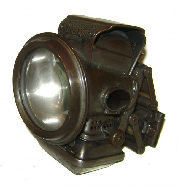 Jos. Lucas Ltd. "Silver King" Cycle Light: Complete and in original condition.