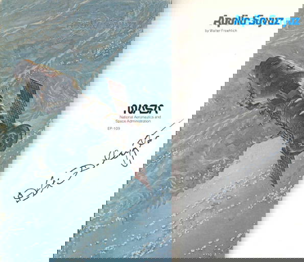 Astronaut Deke Slayton Autograph On The Title Page