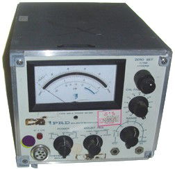 NASA Space Center Type 686-A Power Meter: (8 x 11 x 7") Made by PRD Electronics, this power meter has a gray metal housing. The meter has a blue "Lockheed NASA 10-10900" sticker, a KSC "not in use" sticker, and four NASA inspection stamps. Us