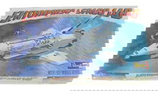 Revell 1978 Enterprise & Space Lab Model Kit: 1978 Revell Enterprise and Space Lab Kit #: 4-200, Scale: 1/144. Printed box is in fair condition, model inside is near mint. This kit depicts the Enterprise, which never went into orbit with the prop