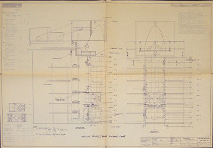 1981//1984, Lot of 2 Space Shuttle Plans: Including 1981, (11 x 17', 9pp , 3 hole punched, stapled) Plans for Discovery, Atlantis and columbia, showing Left side , right side,, Top view Bottom view, Aft view, Danger areas, Location of fluid a