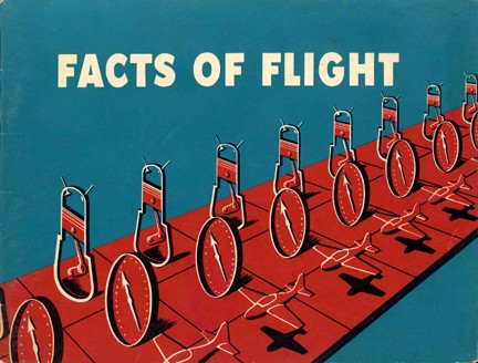 1947 Facts of Flight for Private Pilot by Stanton: (41pp., soft cover, stapled) "Facts of Flight is the third of a series of short manuals prepared by the Civil Aeronautics Administration to provide the private pilot with information essential to the 