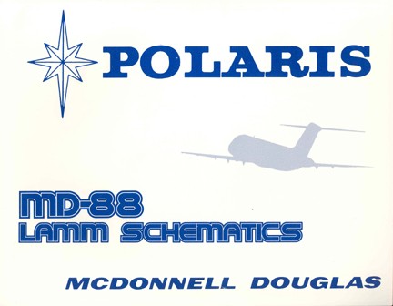 1992 McDonnell Douglas MD 88 Lamm Schematic: (approx. 150pp., soft cover, bound) Lamm schematics were originated by LM Lamm and are highly distinctive, easy to read aircraft systems oriented diagrams used to understand total aircraft functions f