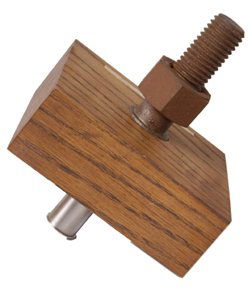 Apollo 15 ALSEP Boyd Bolt: Formerly from the collection of David Scott, COA included. The Boyd Bolts were used to secure the ALSEP in flight and consisted of a bolt recessed in a sleeve used to guide the Universal Handling Tool