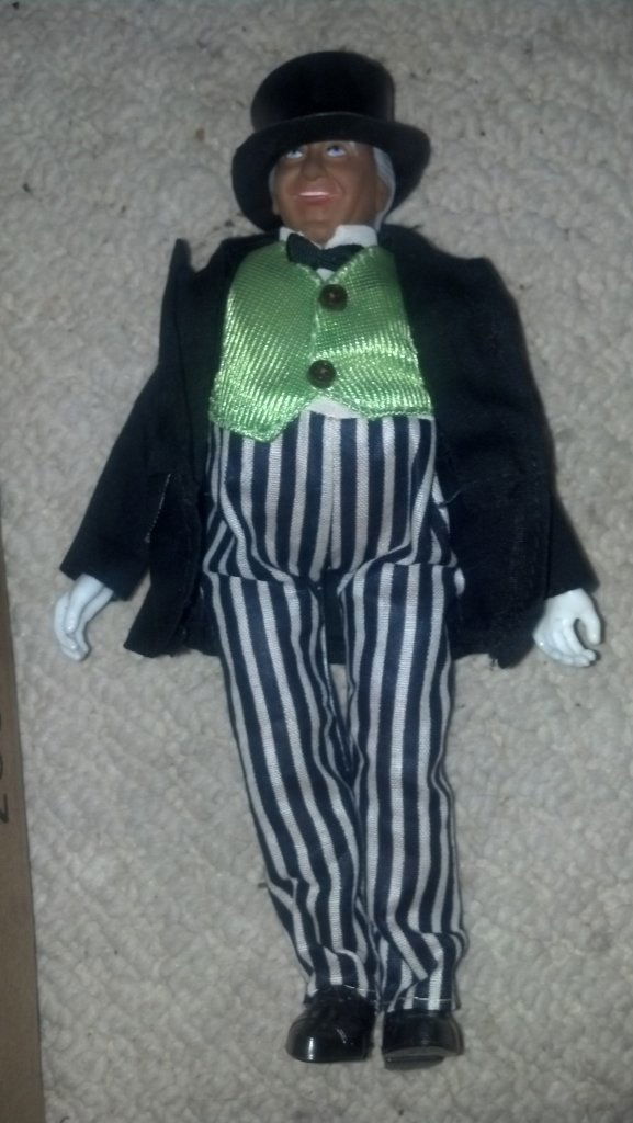 Vintage Wizard of Oz - The Wizard Doll: Wizard of Oz Doll - Approx 4 to ^ inches Tall in Original Box. New Old Stock