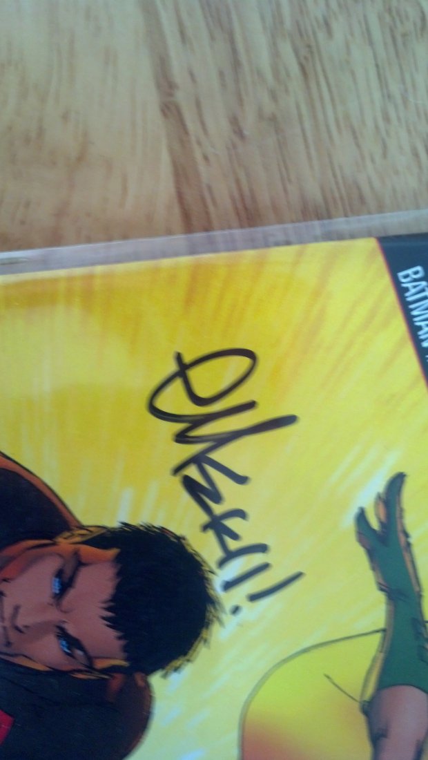 SUPERMAN/BATMAN ISSUE #26 SIGNED - 2