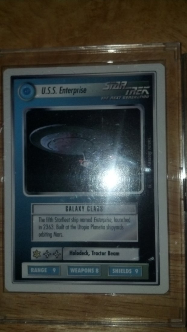 (3) STAR TREK NEXT GENERATION CARDS - 3