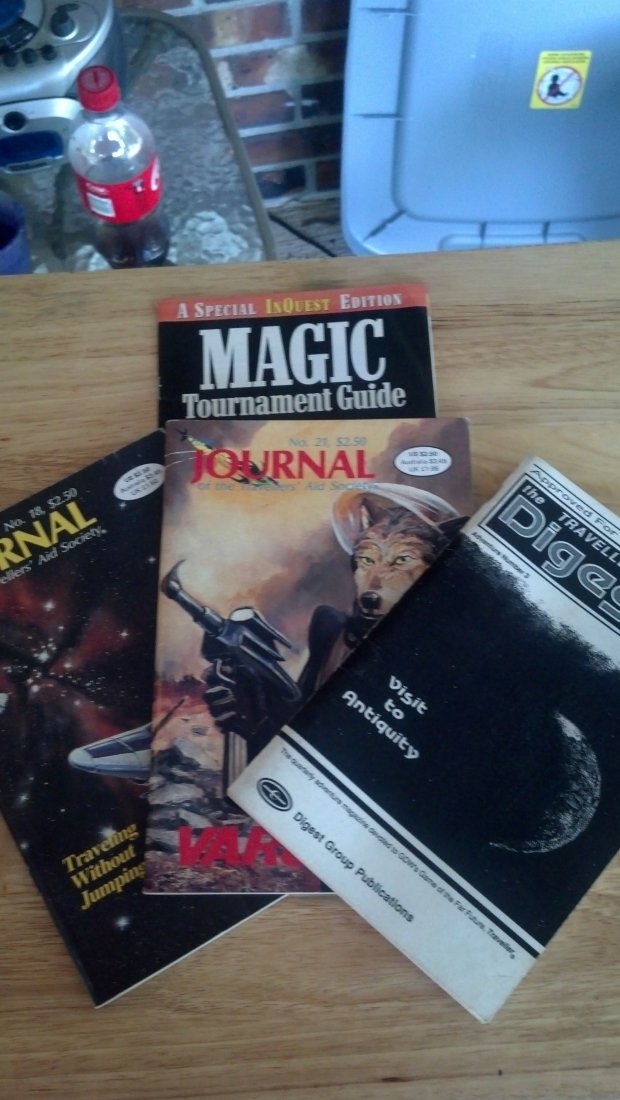 4 ITEMS - THE JOURNAL #18 & #21 - TRAVELLERS DIGEST